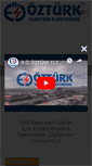 Mobile Screenshot of ozturkelektrik.com